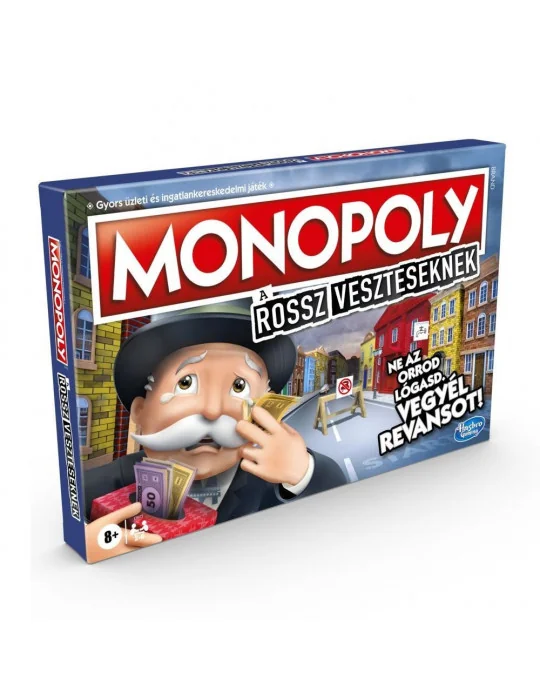 Hasbro E9972 Monopoly A rossz veszteseknek társasjáték