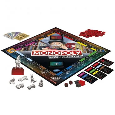 Hasbro E9972 Monopoly A rossz veszteseknek társasjáték