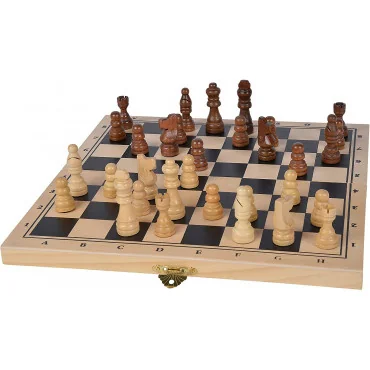 Noris 606108014 Drevené šachy 29 x 29 cm