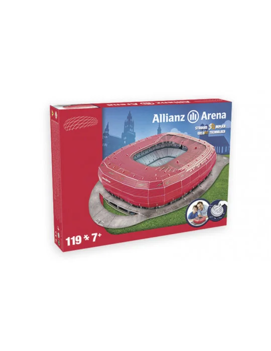 Nanostad puzzle 3D Gernany Alianz Arena - Bayern Munchen 119 dielov