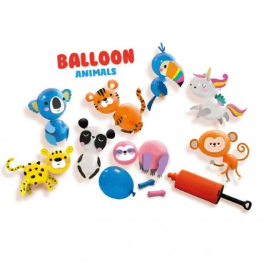 SES 14649 Výroba zvieratiek z balónikov s pumpičkou