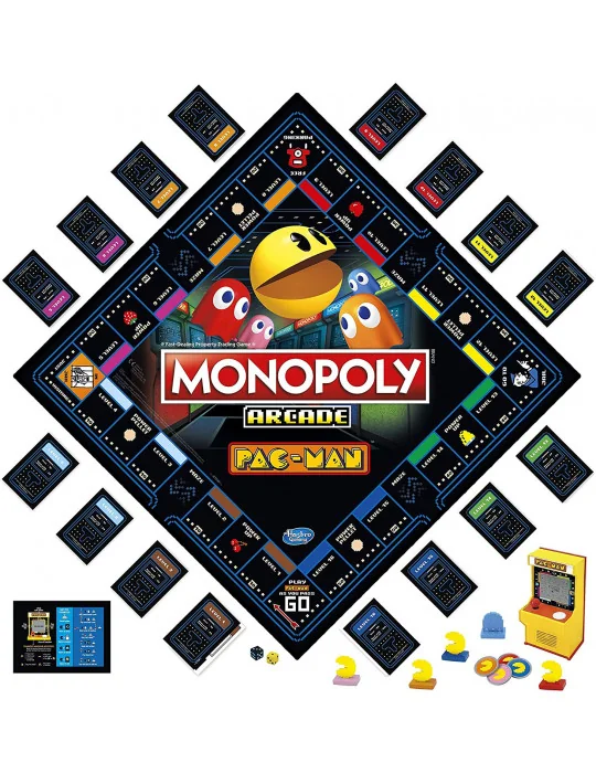 Hasbro E7030 Monopoly Pacman EN