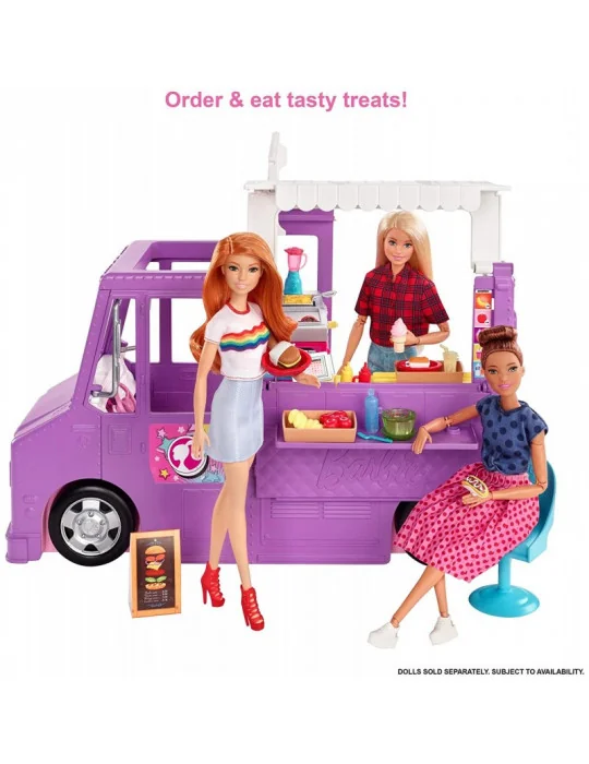 Mattel GMW07 Barbie Pojazdná reštaurácia