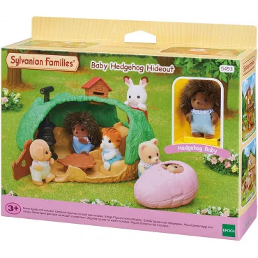 Sylvanian Families 5453 hrací domček pre ježkov s figúrkou baby ježka