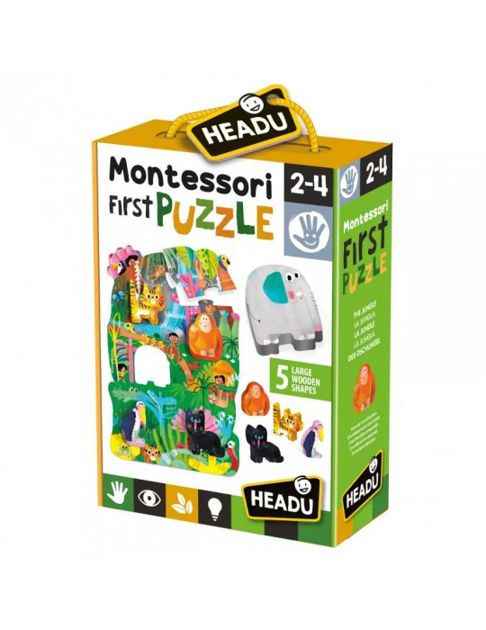 Head 22380 Montessori Moje prvé puzzle - Džungľa