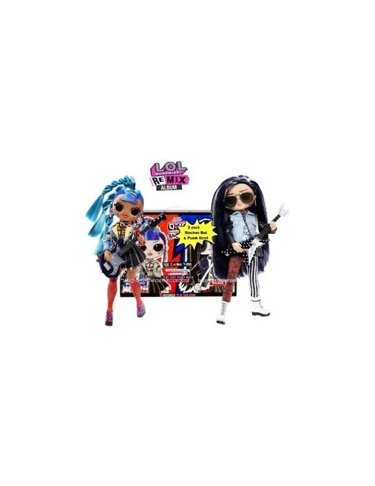 L.O.L. Surprise OMG Remix Veľké sestry Punk Grrrl a Rocker Boi