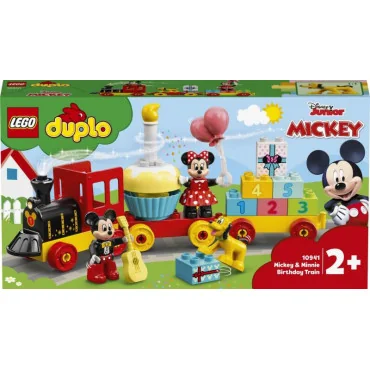 LEGO 10941 DUPLO Narodeninový vláčik Mickeyho a Minnie