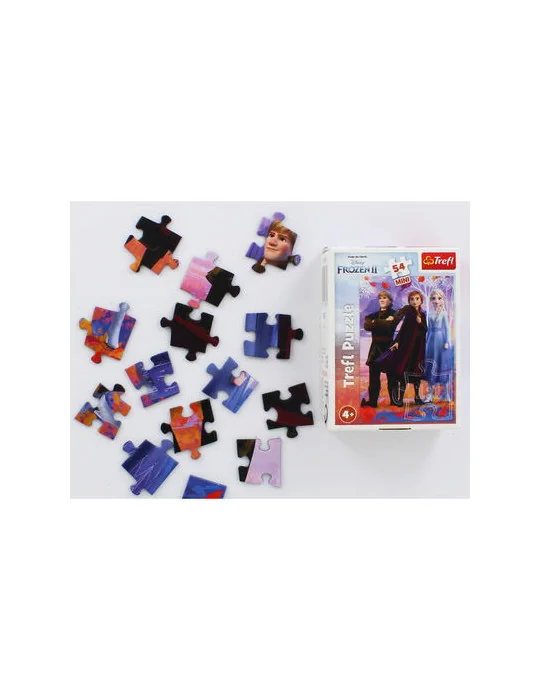 Trefl 19637 Puzzle Mini 54 dielov Frozen 2 - Anna, Elsa a Kristoff