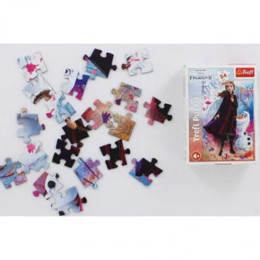 Trefl 19638 Puzzle Mini 54 dielov Frozen 2 - Anna s Olafom