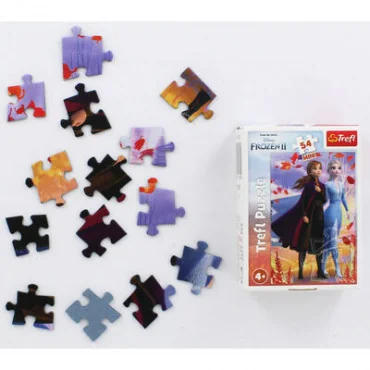 Trefl 19639 Puzzle Mini 54 dielov Frozen 2 - Anna s Elsou
