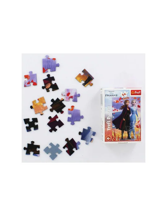 Trefl 19639 Puzzle Mini 54 dielov Frozen 2 - Anna s Elsou