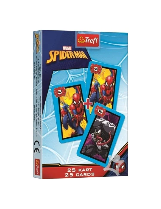 Trefl 08484 Karty Čierny Peter - Spiderman