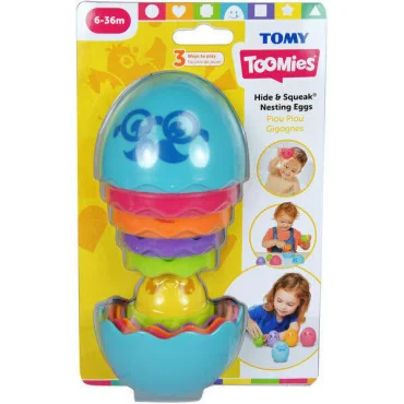 Tomy E73080L Toomies Vajíčka matriošky fialové