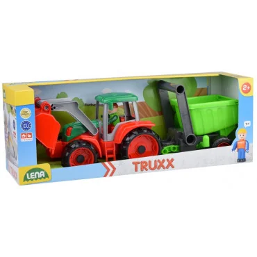 Lena 04427 Truxx Traktor s prívesom