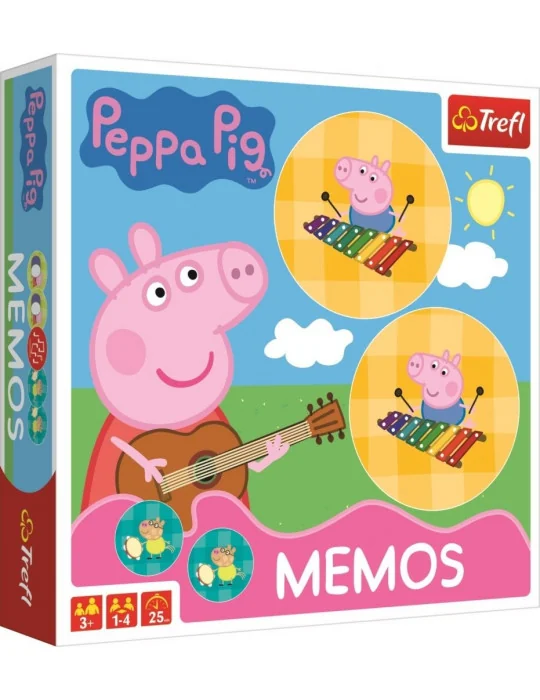 Trefl 01893 Pexeso Peppa Pig Memos