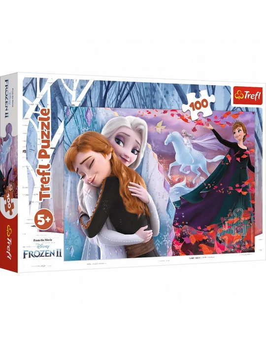Trefl 16399 Puzzle 100 dielov Frozen 2 - Ľadové kráľovstvo 2