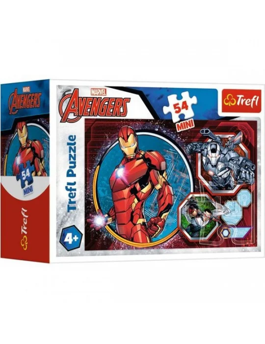Trefl 19615 Puzzle Mini 54 dielov Avengers Iron man