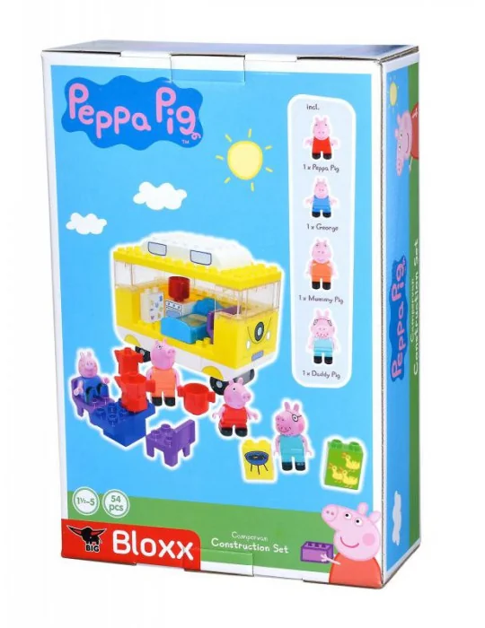 PlayBig BLOXX Peppa Pig Karavan s príslušenstvom