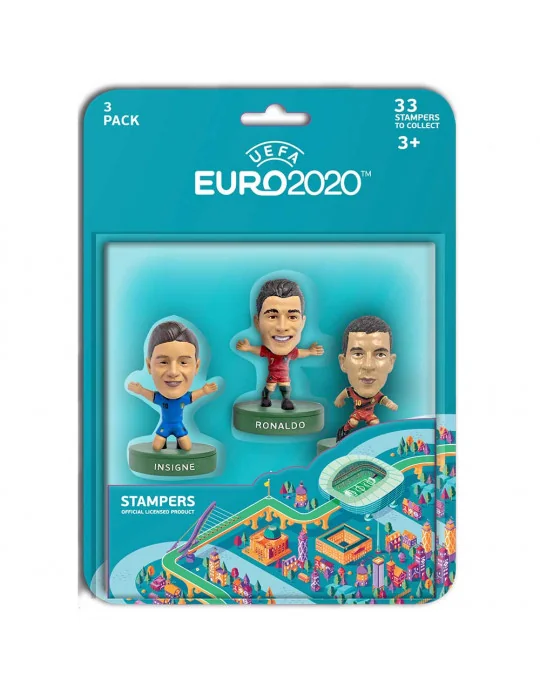 UEFA EURO 2020 Futbal sada 3 pečiatok