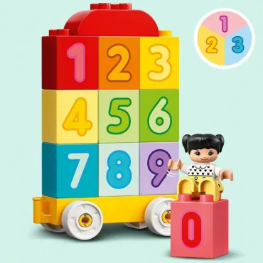 LEGO 10954 DUPLO Vláčik s číslami – Učíme sa počítať