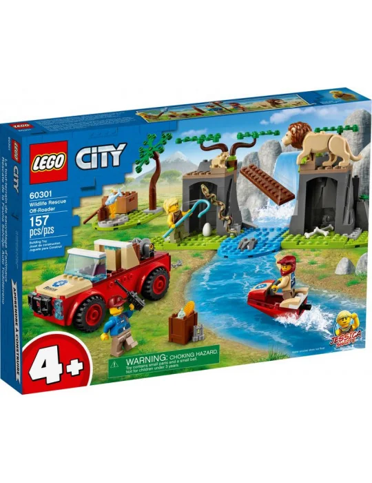 LEGO 60301 CITY Záchranárske terénne auto do divočiny