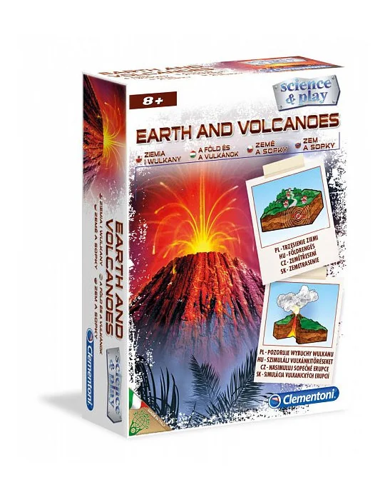 Clementoni 60786 Zem a vulkány