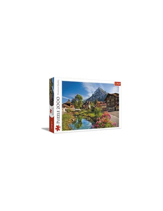 Trefl 27089 Puzzle 2000 dielov Alpská dedinka