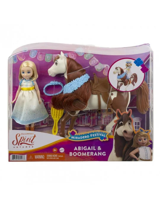 Spirit Festival bábika Abigail a koník Boomerang
