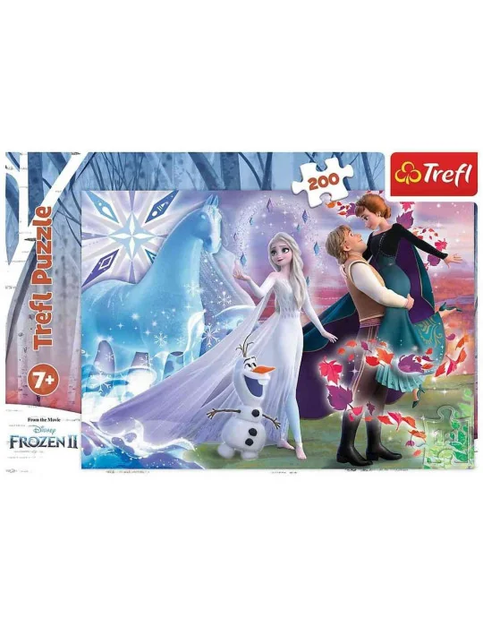 Trefl 13265 Puzzle 200 dielov Frozen 2 Svet sestier