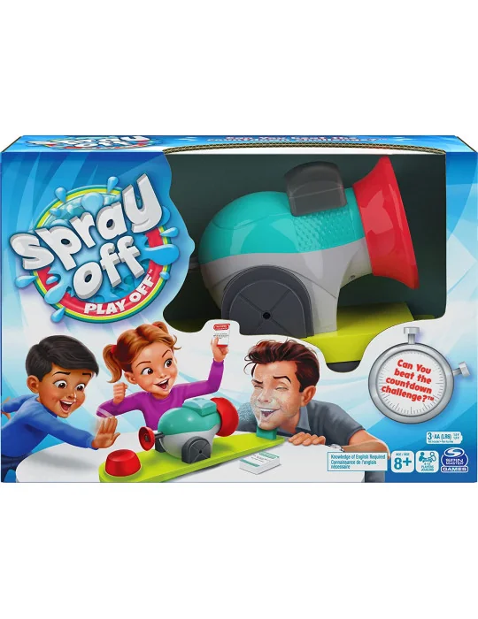 Spin master 6059491 Spray Off Play Off - vízfröccsenő játék családoknak