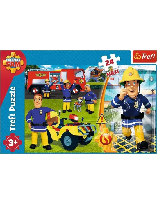 Trefl 14290 Puzzle 24 Maxi dielov Požiarnik Sam