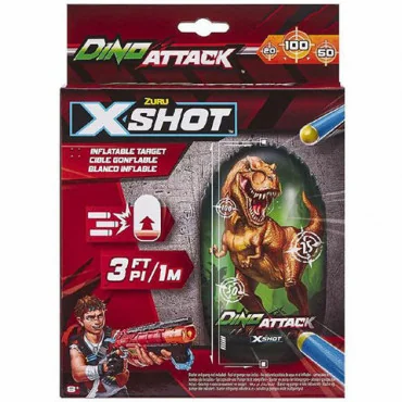 X-shot Dino attack - Felfújható célpont