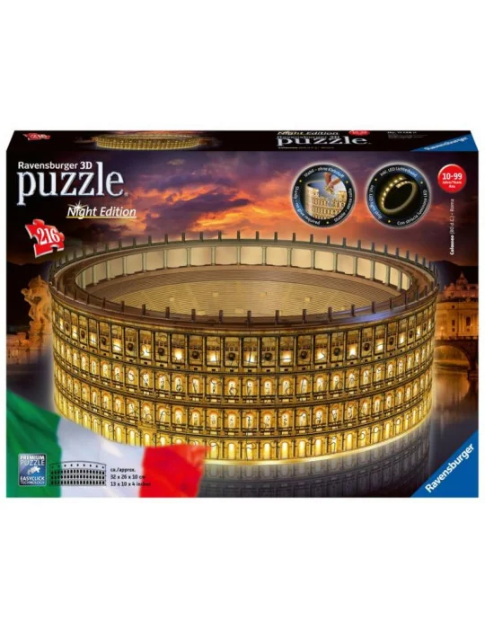 Ravensburger 11148 Puzzle 3D Koloseum Nočná edícia 216 dielikov