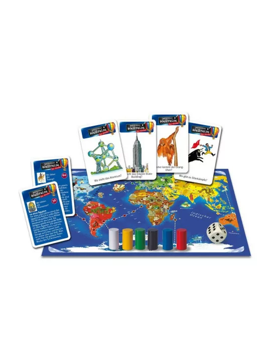 Noris Játékos utazás a Föld körül gyermekeknek oktató játék