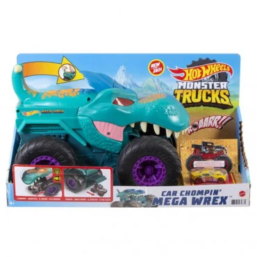 Mattel GYL13 Hot Wheels Monster Truck Nebezpečný W-REX