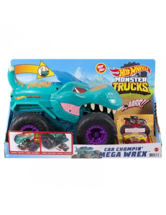 Mattel GYL13 Hot Wheels Monster Truck Nebezpečný W-REX