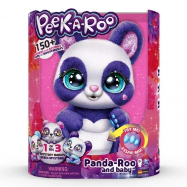 Spin master 6060420 Peek a Roo Interaktávne zvieratko Panda