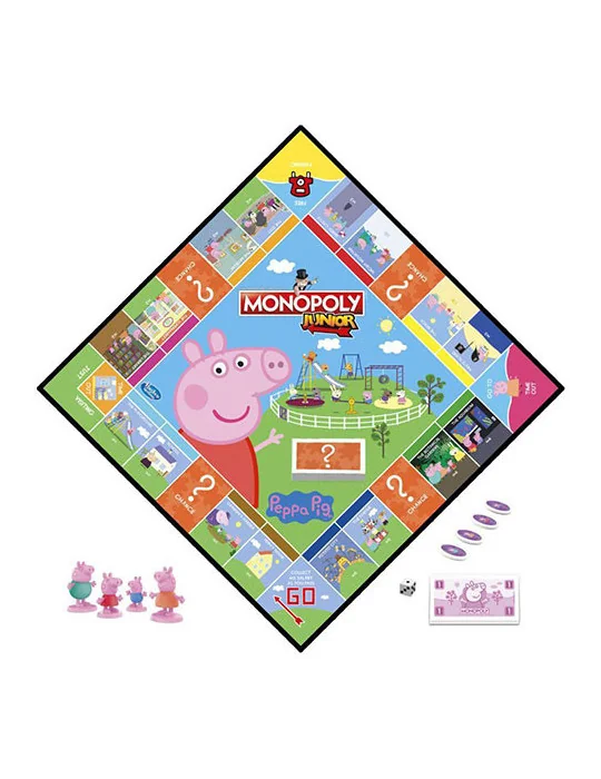 Hasbro F1656 Monopoly junior Peppa malac társasjáték 