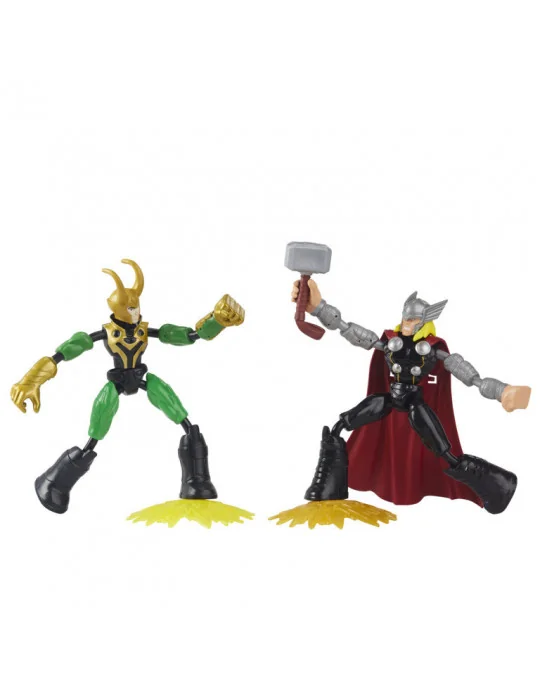 Hasbro F0245 Avengers figúrka Bend and Flex duopack Thor vs Loki