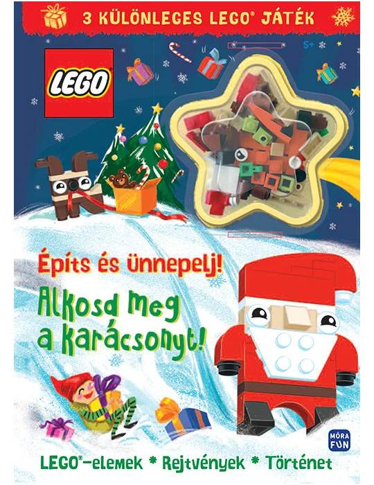 Móra Lego - Építs és ünnepelj! - Alkosd meg a karácsonyt!