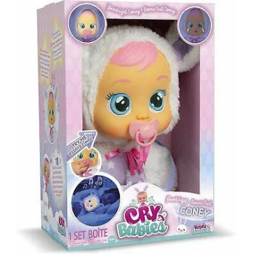 Tm toys IMC093140 Cry Babies interaktívna bábika Dobrú noc Coney