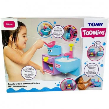 Tomy Toomies: Buborékkészítő konyha szett 2 az 1-ben