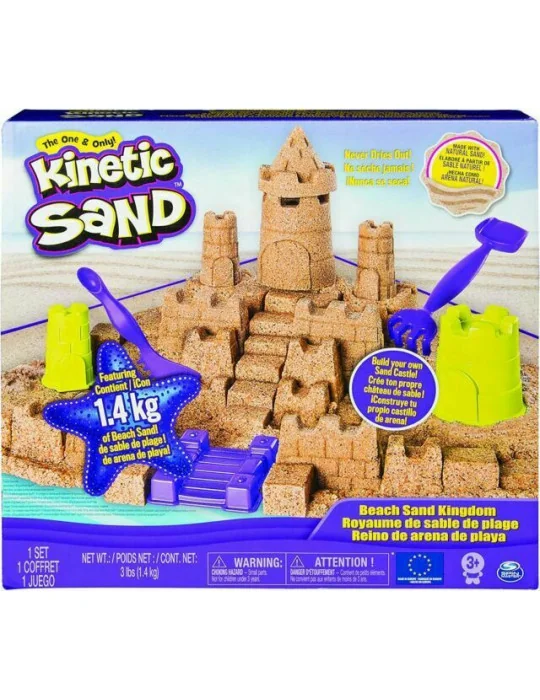 Spin master 604143 Kinetic Sand Hrad na pláži
