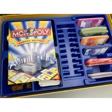 Monopoly Europa Edition - spoločenská hra v nemeckom jazyku