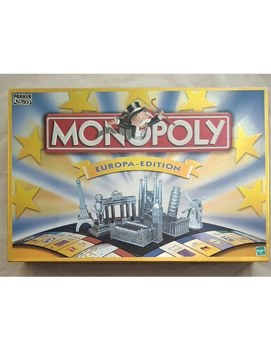 Monopoly Europa Edition - spoločenská hra v nemeckom jazyku