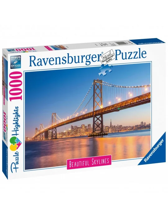 Ravensburger 14083 Puzzle 1000 dielov San Francisco - Golden Gate