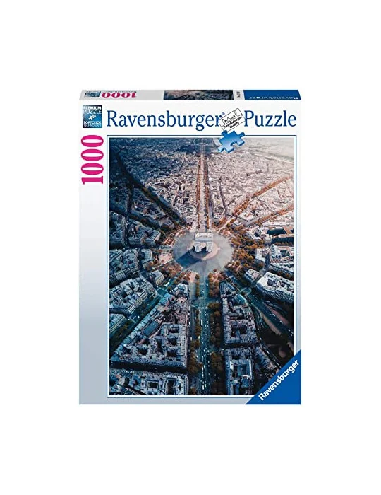 Ravensburger 15990 Puzzle 1000 dielov Paríž zhora