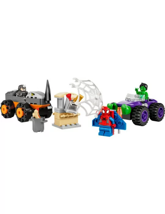 LEGO 10782 Super Heroes Hulk vs. Rhino – súboj džípov