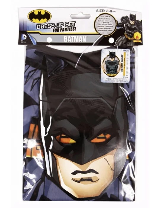 Rubies 33687-33688 Kostým Batman - Sada Maska a tričko