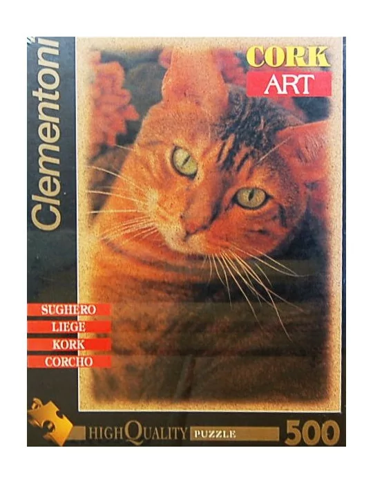 Clementoni 30465 Puzzle Cork Art Mačiatko 500 ks